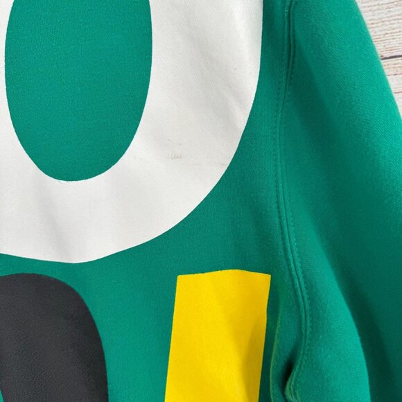 Nomis Skateboard Snowboard Full Zip Hoodie Sweatshirt Men's Size Large Green - Picture 8 of 12